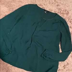 Teal Blouse